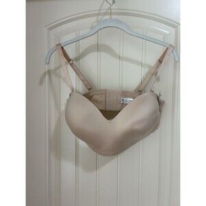 Wacoal 854372 Staying Power wire free strapless bra BEIGE NUDE size 40C NWT